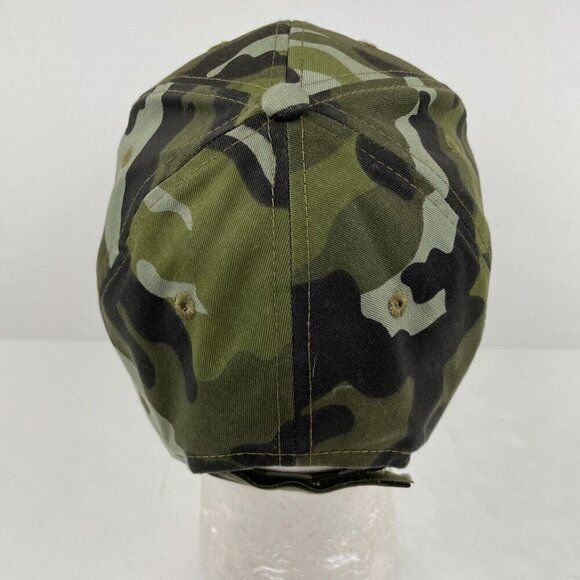 Alaska The Last Frontier Camp Hat Green Black Cotton Adjustable Baseball Cap - Picture 4 of 10